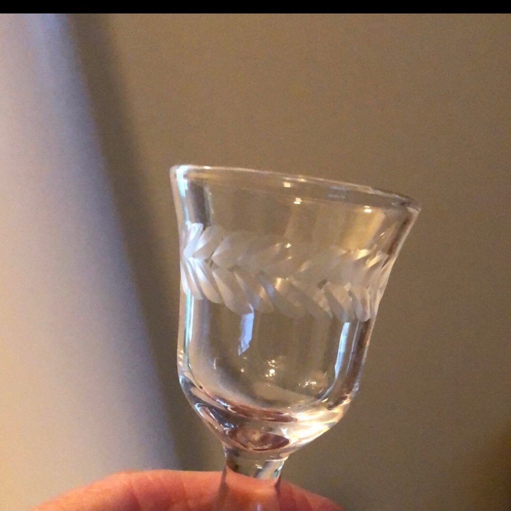 Vintage Cordial Glasses